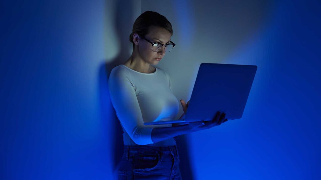 blue light