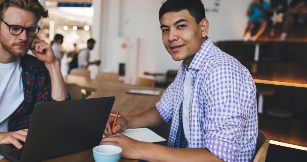 Young entrepreneur