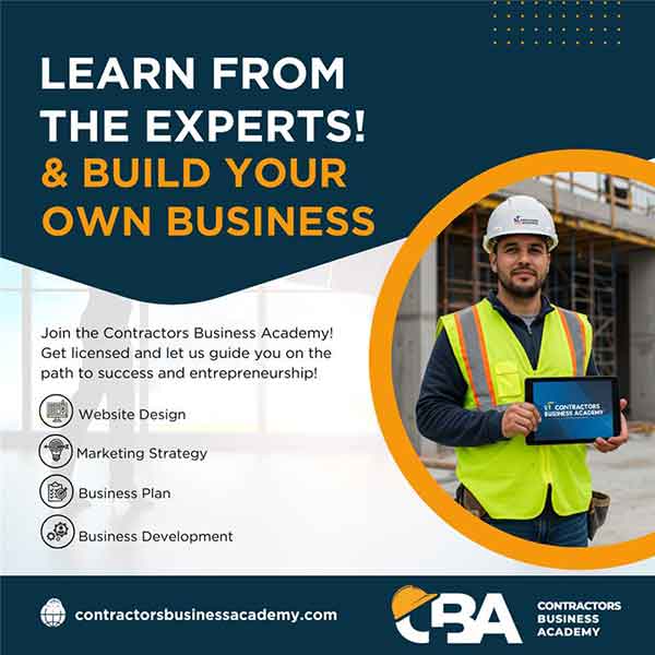 Contractors Business Academy